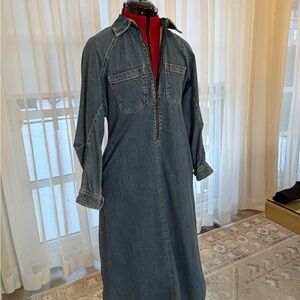 Zara Blue Denim Garment
